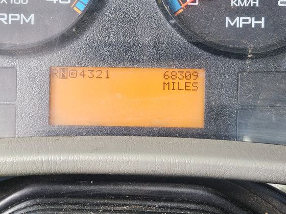 Odometer — 68,309 miles
